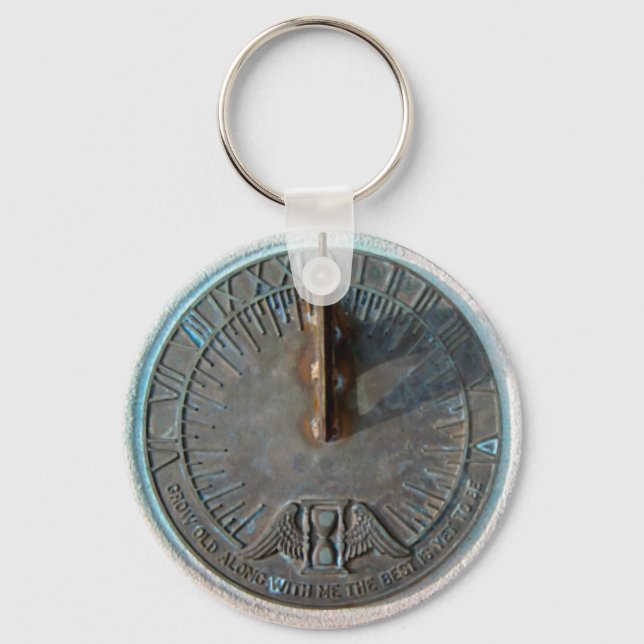 Pixie Globes - Sundial Keychain Nyckelring (Framsida)