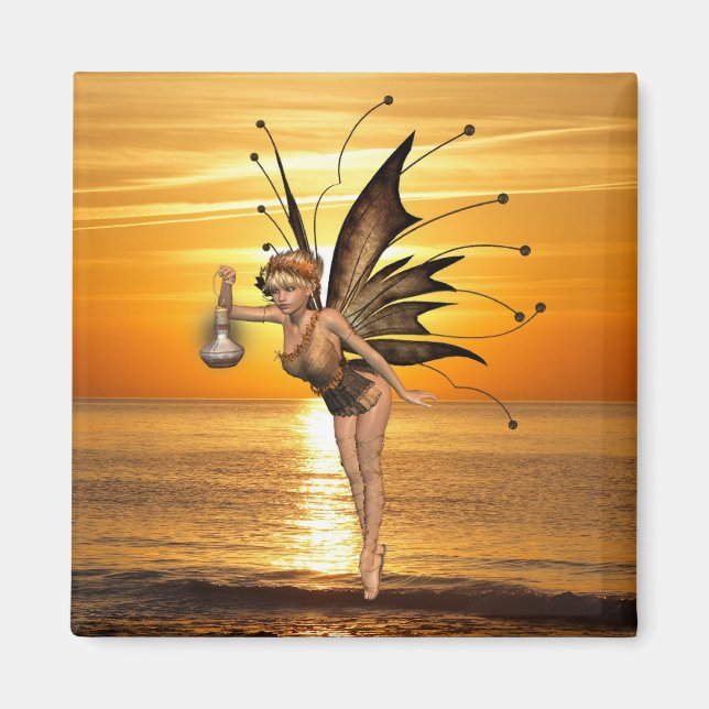 Pixie Lantern Magnet (Framsidan)