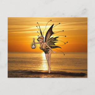 Pixie Lantern-vykort Vykort