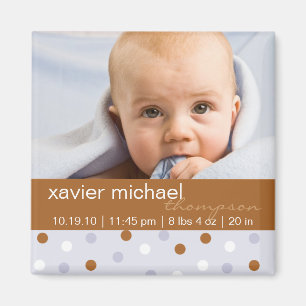Pixie Polka Dot Pojke Photo Magnet