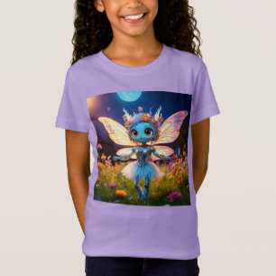 Pixie Robot Ballerina Dancing in Wildblommor T Shirt
