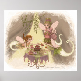 Pixie Tea Party Poster