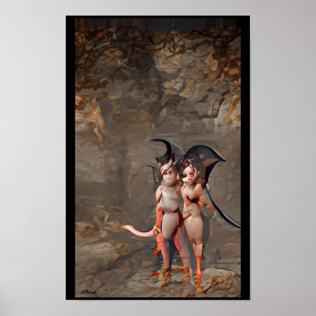 Pixie-Twillingar i andra omgången Poster (Framsidan)