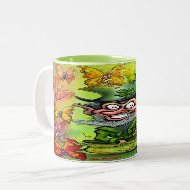 Pixies Rainbow Two-Tone Coffee Mugg (Framsida vänster)