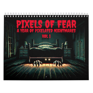 Pixlar av fruktlöv 1 kalender