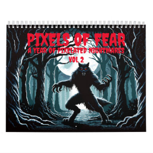 Pixlar för fruktlöv 2 kalender