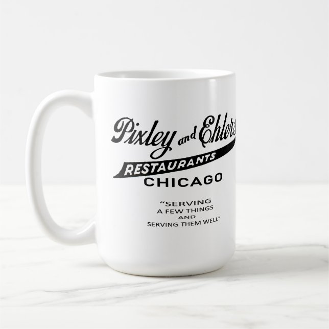 Pixley and Ehlers Restaurants, Chicago, IL Kaffemugg (Vänster)