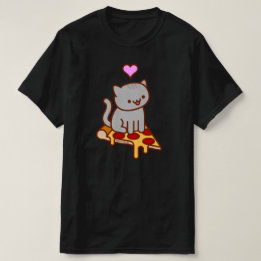 PIZA CAT Funny Katt T-SHIRT