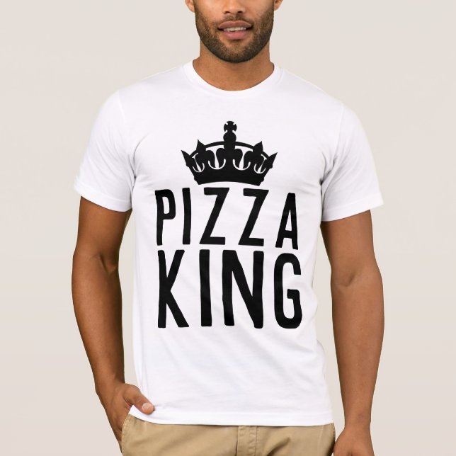 PIZA KUNG Manar klyny T-Shirts (Framsida)