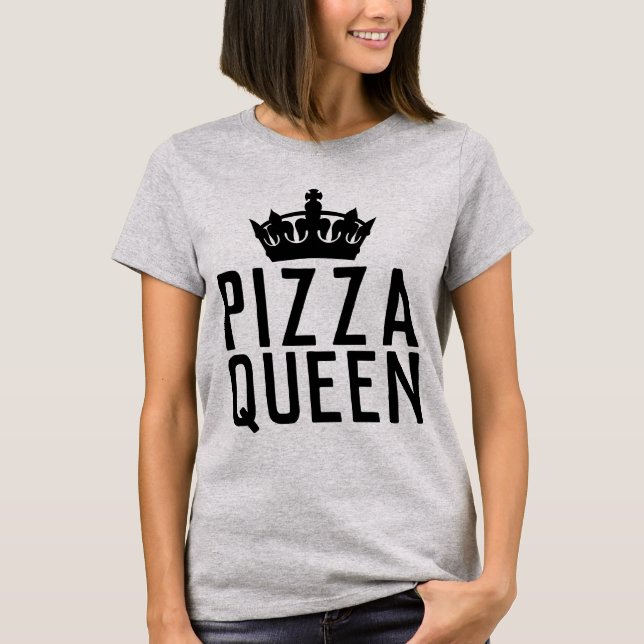 PIZA QUEEN T-Shirts (Framsida)