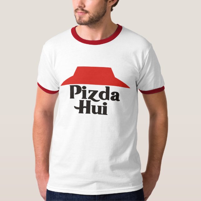 Pizda Hui Tee (Framsida)