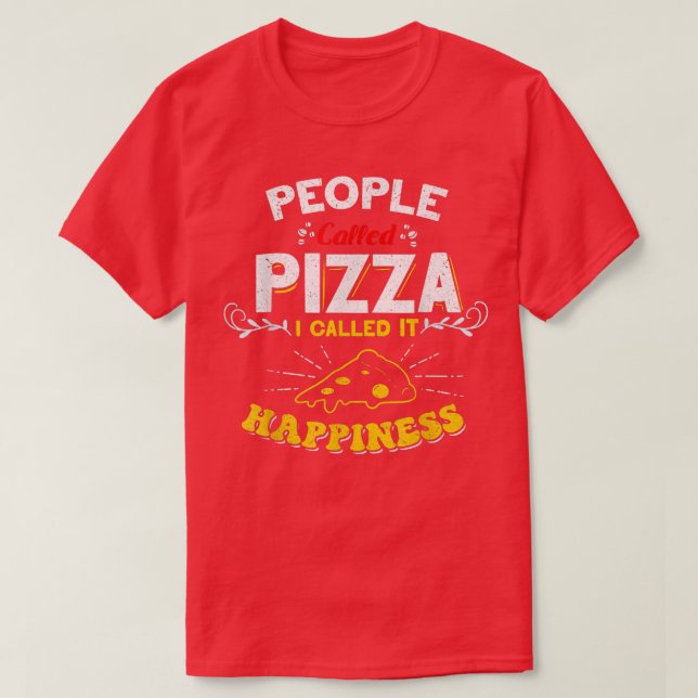 Pizza 1198  t shirt (Design framsida)