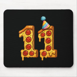 Pizza 11:e födelsedagen 11 år gammal Party Hat Bo Musmatta