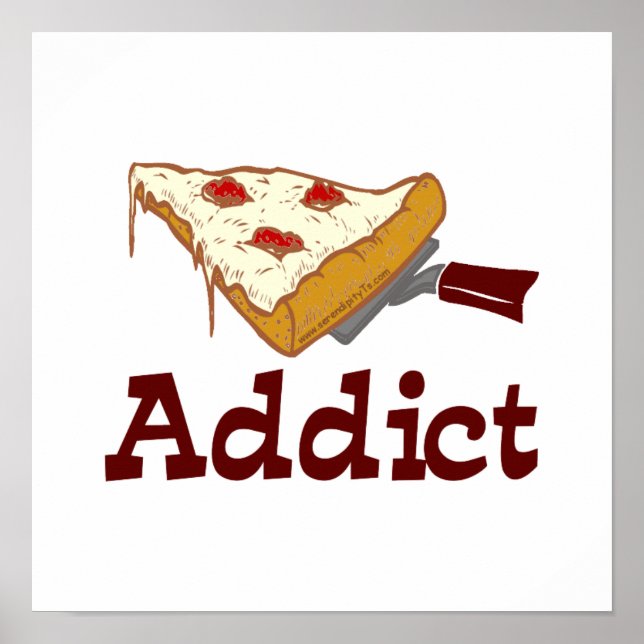 Pizza Addict Poster (Framsidan)