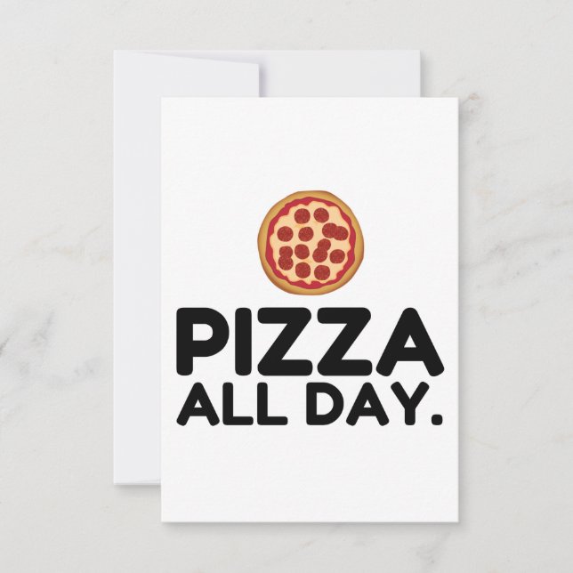 PIZZA ALLA DAGAR TACK KORT (Framsida)