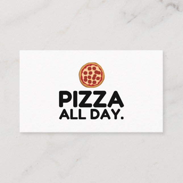 PIZZA ALLA DAGAR VISITKORT (Framsida)