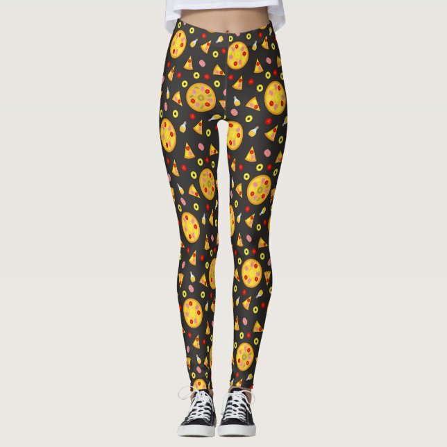 pizza älskare 1 Leggings (Framsida)