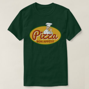 Pizza Älskare Bon Appetit T Shirt