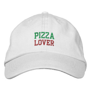 PIZZA ÄLSKARE BRODERAD KEPS