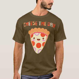 Pizza Älskare Cheese Dagen för den ädla Pepperoni- T Shirt