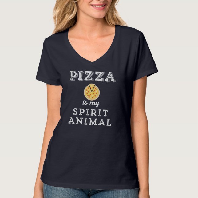 Pizza Älskare Gift är min kändispeppar. T Shirt (Framsida)