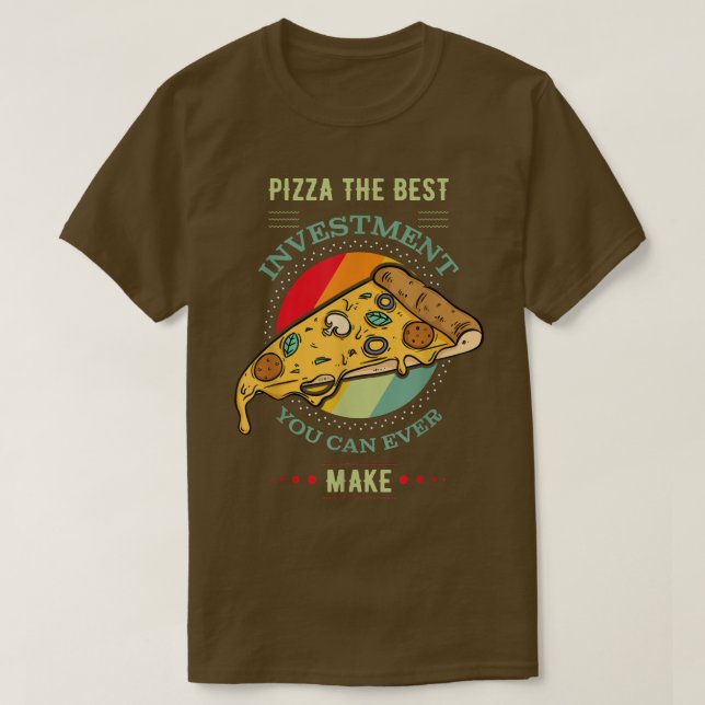 Pizza Älskare och Pizza Fitness för Bitcoin Pizza3 T Shirt (Design framsida)