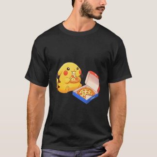 Pizza Älskare Pikachu  T Shirt
