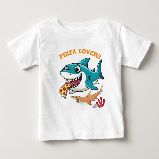 Pizza älskare t shirt (Framsida)
