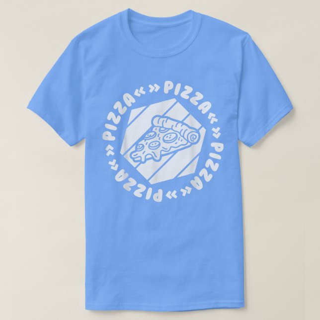 Pizza Älskare T-Shirt (Design framsida)