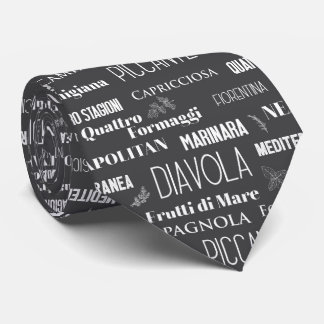 Pizza Älskare Typografiska italienska Chef Black Slips