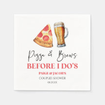 Pizza and Brews Before I Do's Couples Shower