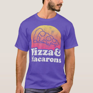 Pizza and Macarons or Macaron T Shirt