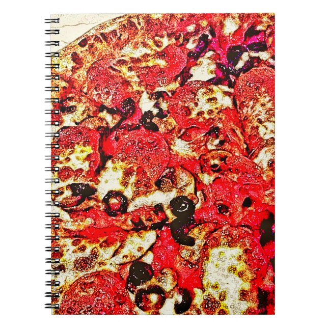 Pizza Anteckningsbok (Framsidan)