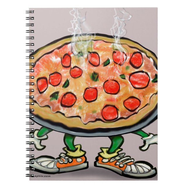 Pizza Anteckningsbok (Framsidan)