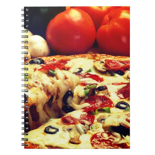 Pizza Anteckningsbok (Framsidan)