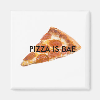 PIZZA ÄR BAE Fridge Magnet