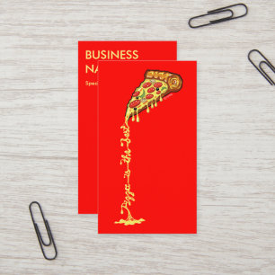 Pizza är det bäst visitkort