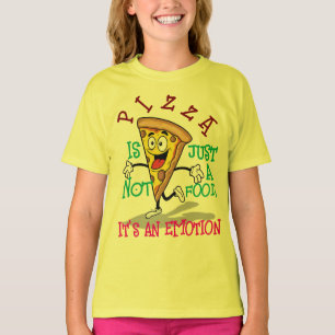Pizza är inte bara en maträtt, det är en känsla t shirt