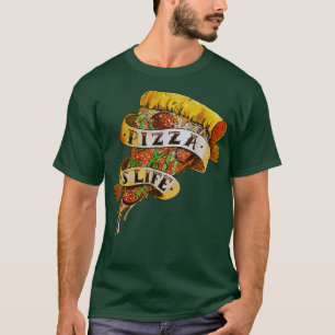 Pizza är Life 17413368 T Shirt