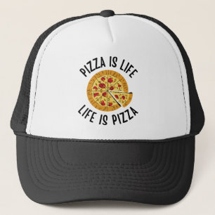 Pizza är livet i Pizza-slynne Keps
