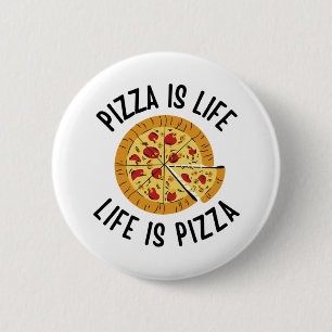 Pizza är livet i Pizza-slynne Knapp