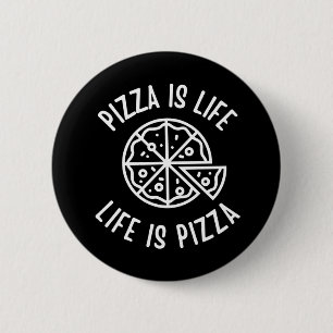 Pizza är livet i Pizza-slynne Knapp