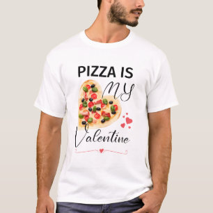 PIZZA är min Boyvän - Girlkompis True Story T Shirt