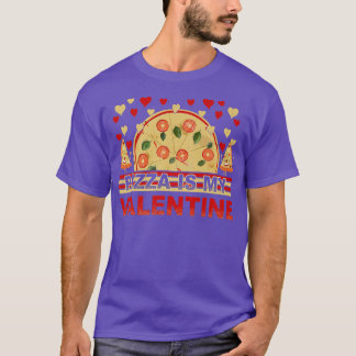 Pizza är min hjärthjärtslitna Småbarn Boys Kids Ma T Shirt