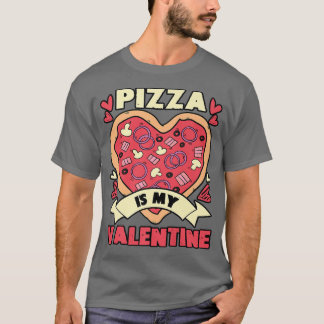 Pizza är min Valentine Kids Boy Småbarn Pajama T Shirt