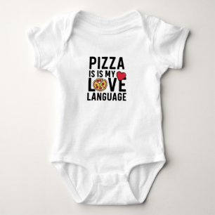 Pizza är Mitt Kärlek-språk T Shirt