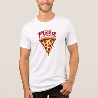 Pizza är mitt kärleksspråk t shirt