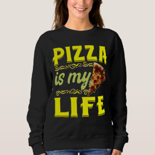 pizza är mitt liv t shirt