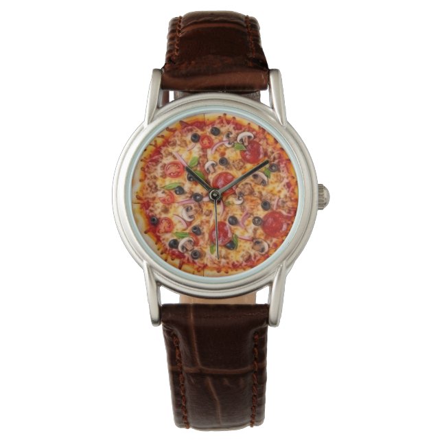 Pizza Armbandsur (Framsida)