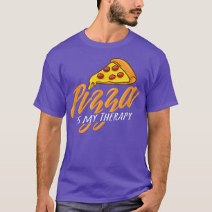 Pizza As Therapy Ironic Pizza Skapar Chef 14292973 T Shirt